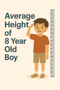 how tall should an 8 year old boy be