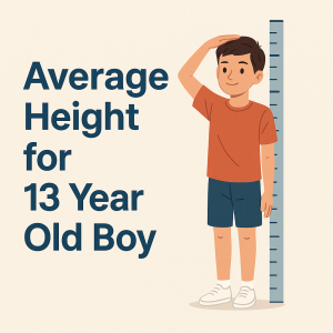 how tall must a 13 year old boy be