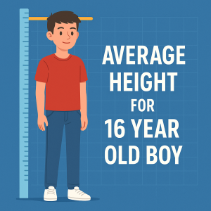 how tall should a 16 year old boy be